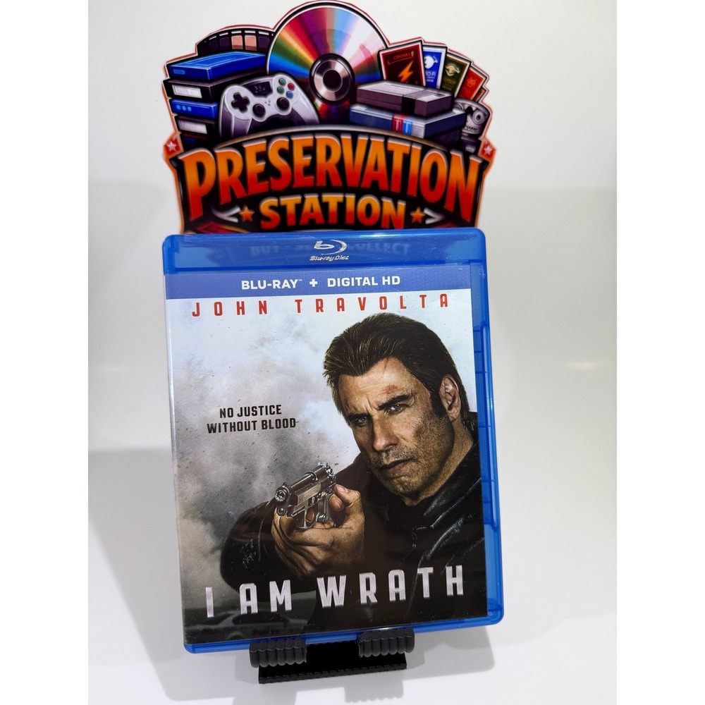 I Am Wrath Blu-ray John Travolta Action Thriller Lionsgate Movie 2016 1080p HD